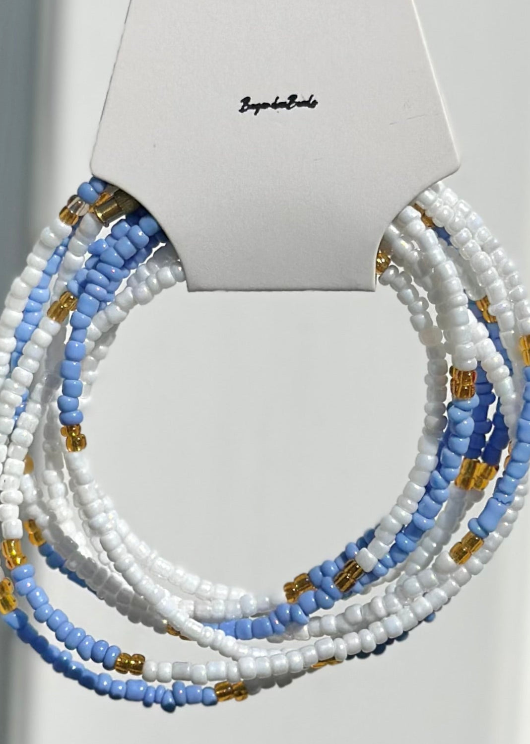 Blue/Purple, White and Gold Mix